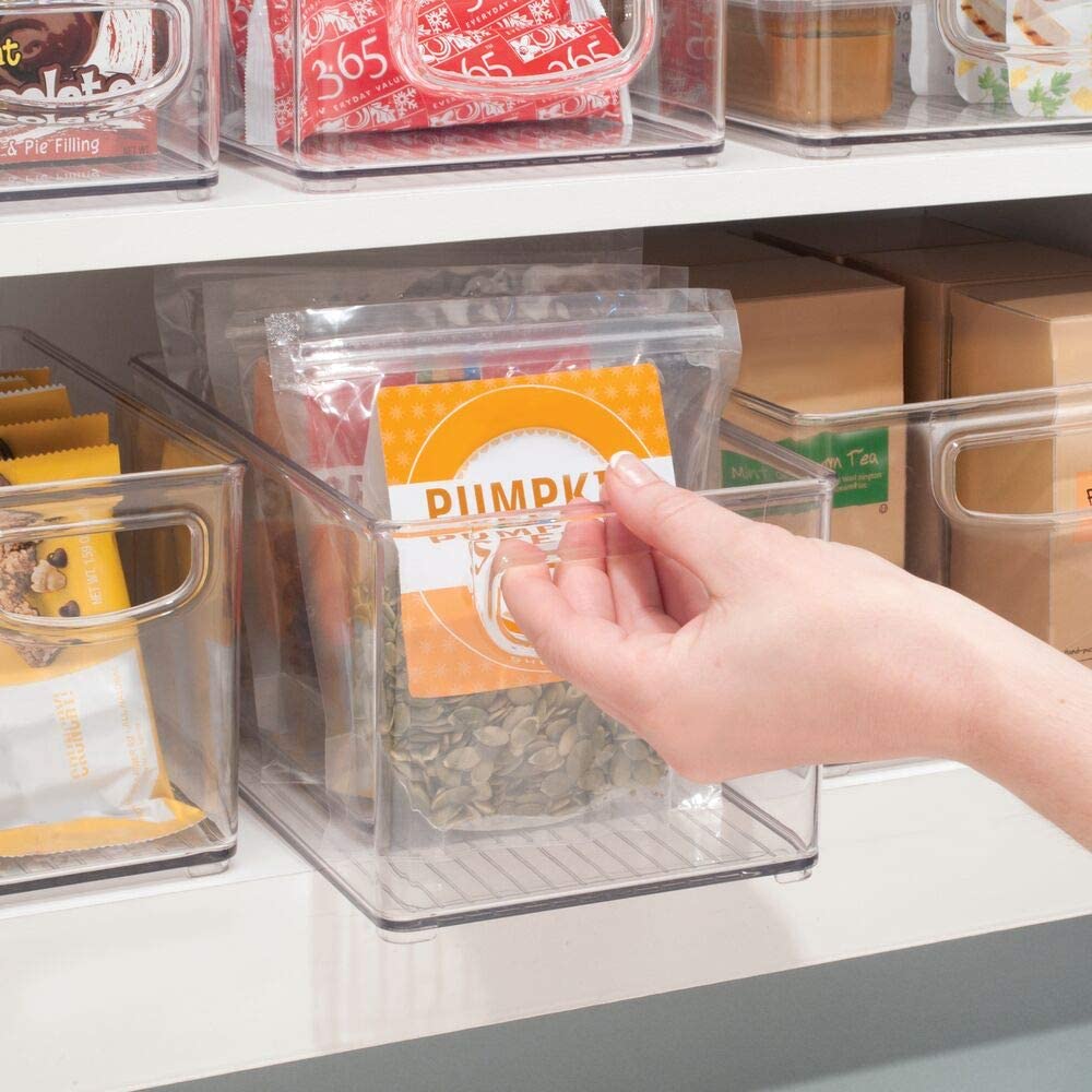 Acrylic Pantry and Refrigerator Food Storage Organizing Bins – All About  Tidy