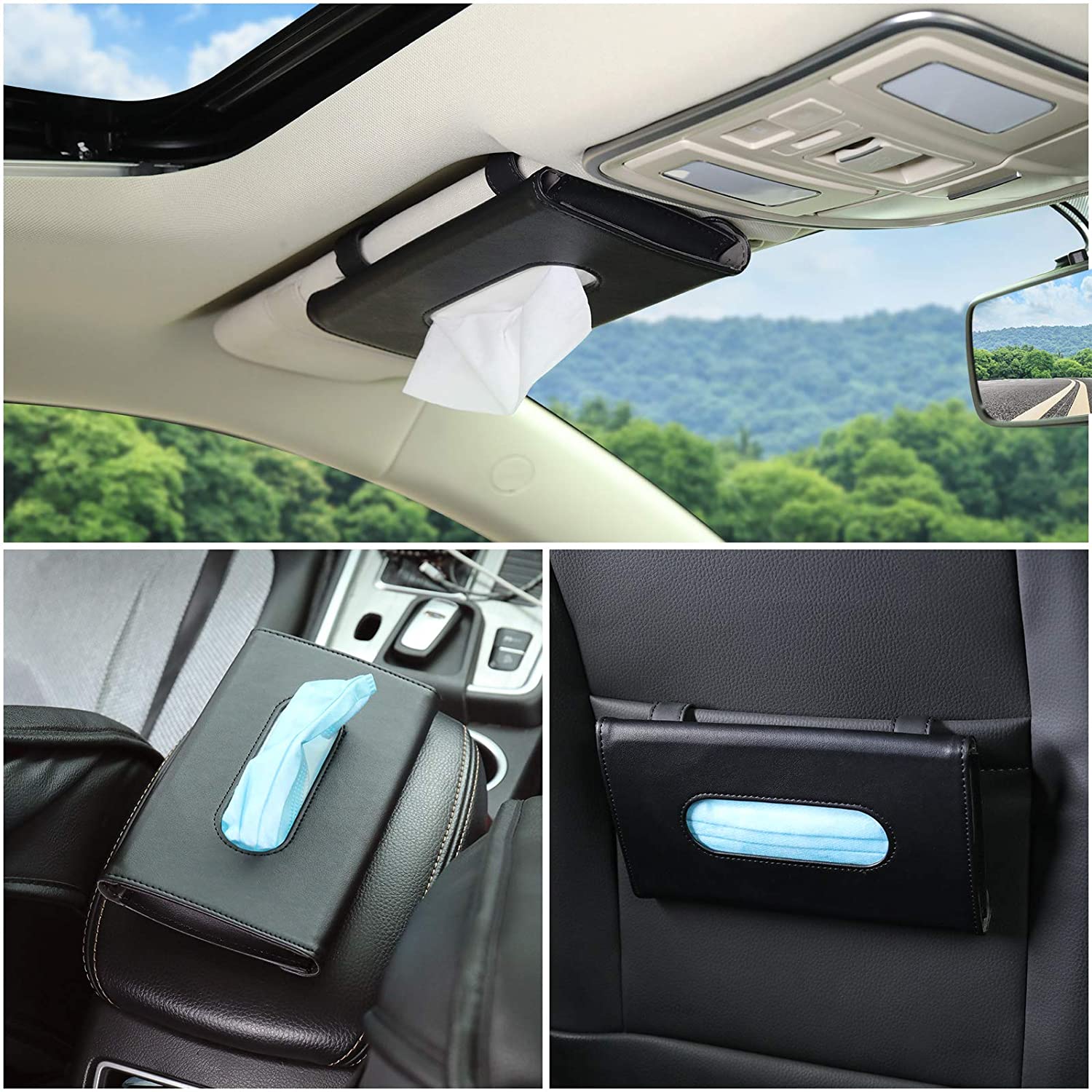 Car Interior Organizer Headrest Hook Set of 4