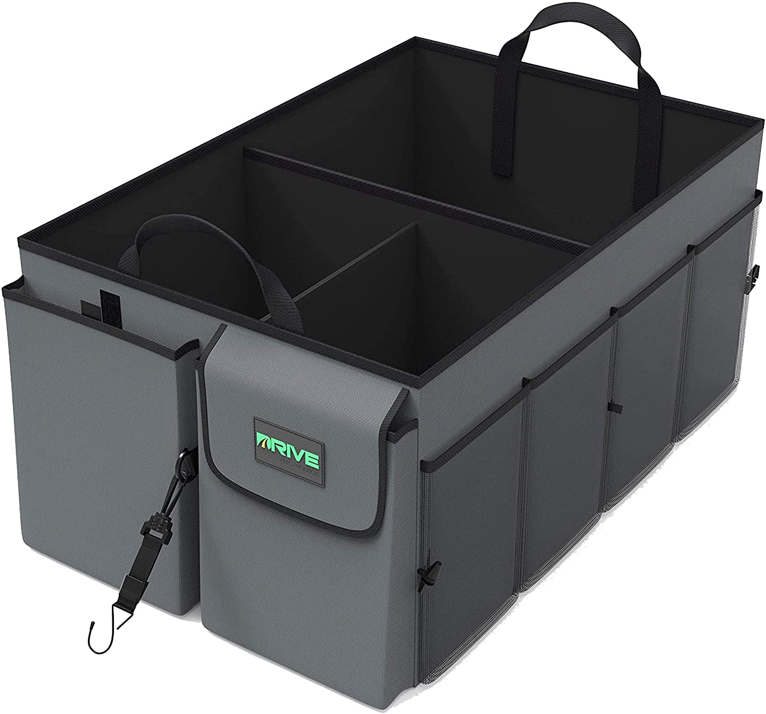 Car/Truck Space Saving Muli-Compartment Trunk Organizing Storage Bin – All  About Tidy