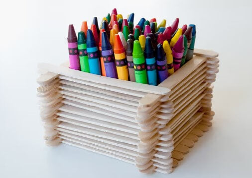 Organizing Crayons and Markers AND No More Clogging Glue Bottles!