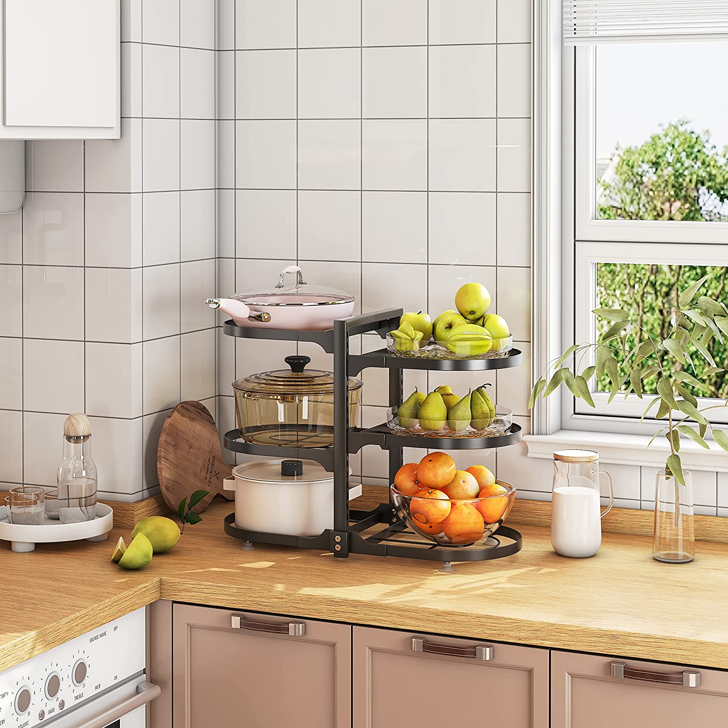 Where to store pots and pans in a small kitchen: 7 solutions