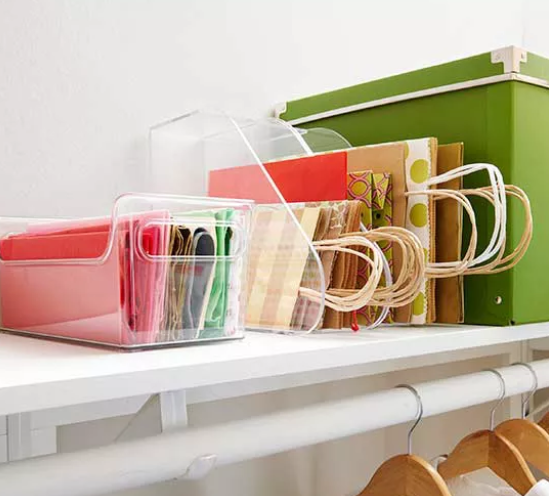 21 Ingenious Wrapping Paper Storage Ideas – All About Tidy