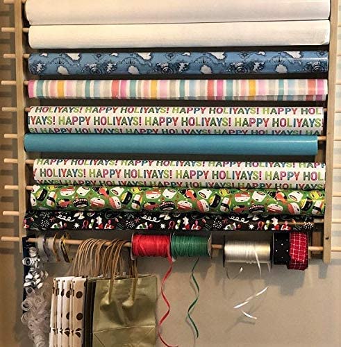 gift wrap storage ideas