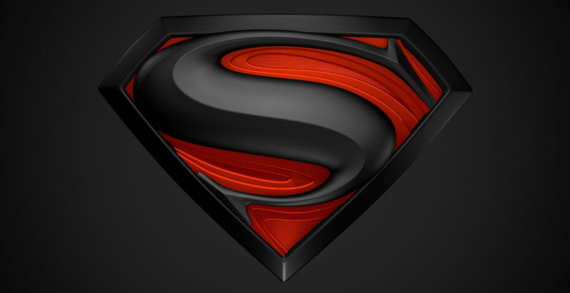 3D Superman Logo design by Pixellogo | Pixellogo