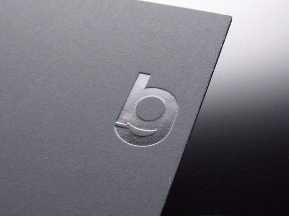Silver foil blocked business card by Ben Gleadall 3
