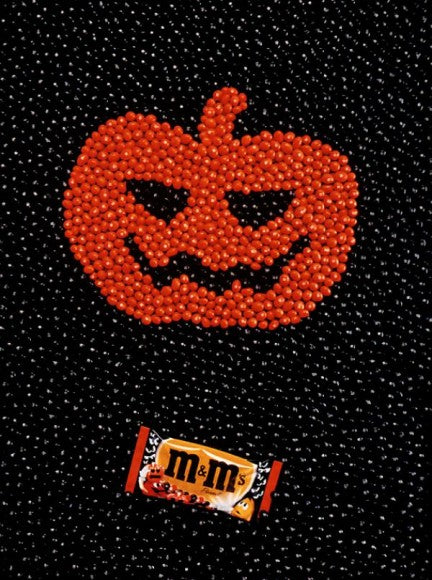 M&M Halloween Print Ad 2