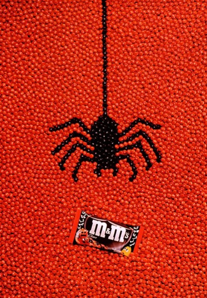 M&M Halloween Print Ad 1