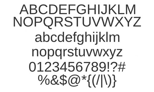  arimo font