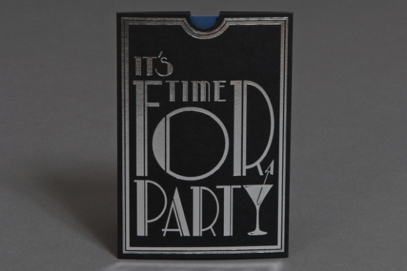 Bloomsbury Party Invite by James Ritchie 3