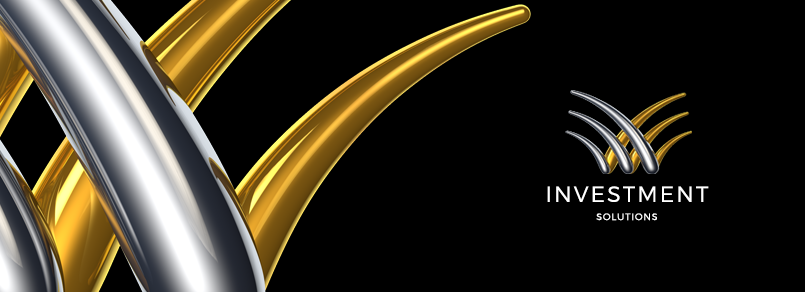 3D Gold Fountain logo