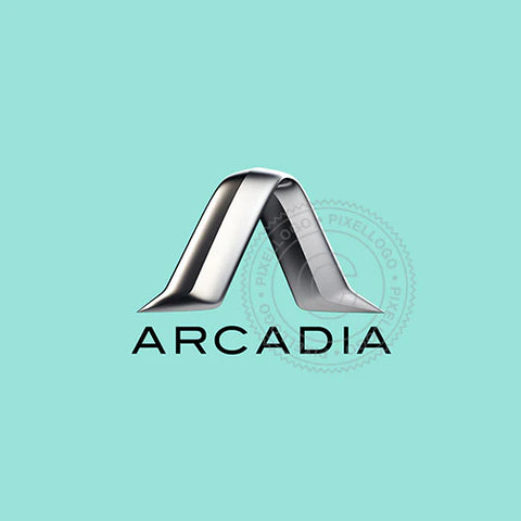 3D Letter A Logo