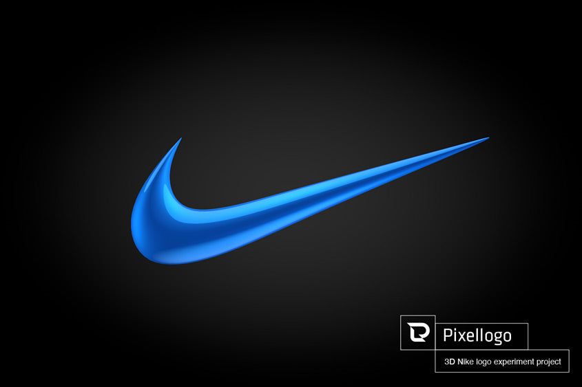ganar entidad Especificado Creating 3D Nike Logo | Pixellogo