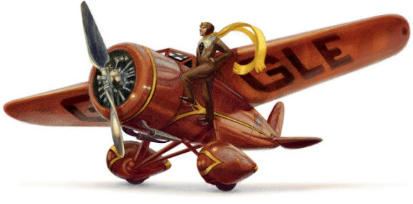 Amelia Earhart Google Doodle