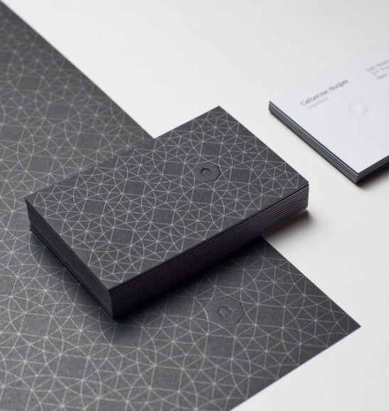 Black Umbrella Business Card Design