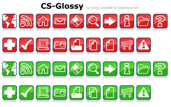free vector icons by Craigsoup.com