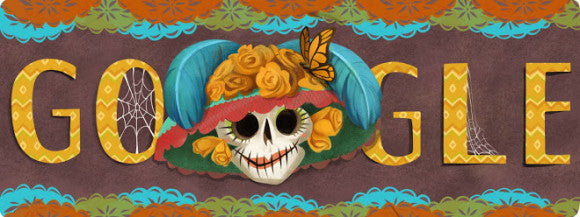 Day of the Dead Google Doodle