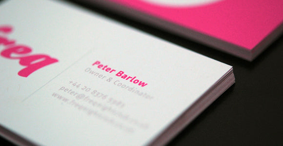 Freq Nightclub Business Card Design 3