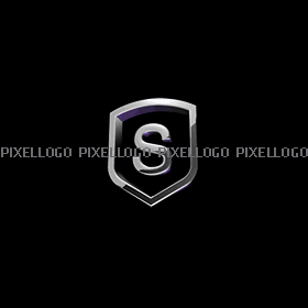 Animated Shield Logo Rotating | Pixellogo
