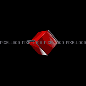 Technology company animation logo - spinning box | Pixellogo