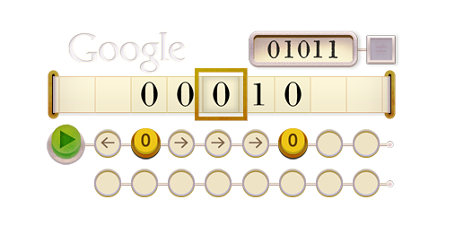 Google Doodle: Alan Turing