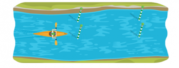 Google Doodle: Canoe 2012 Summer Olympics