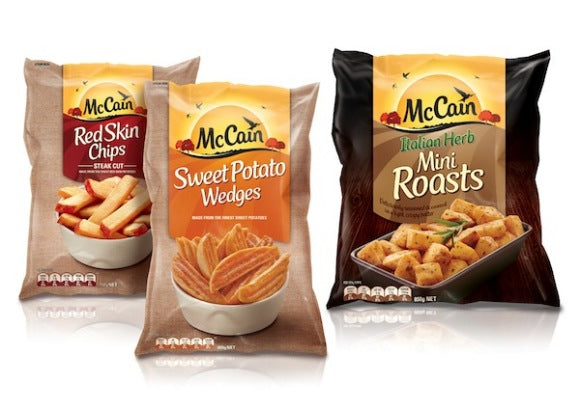 McCain packaging redesign