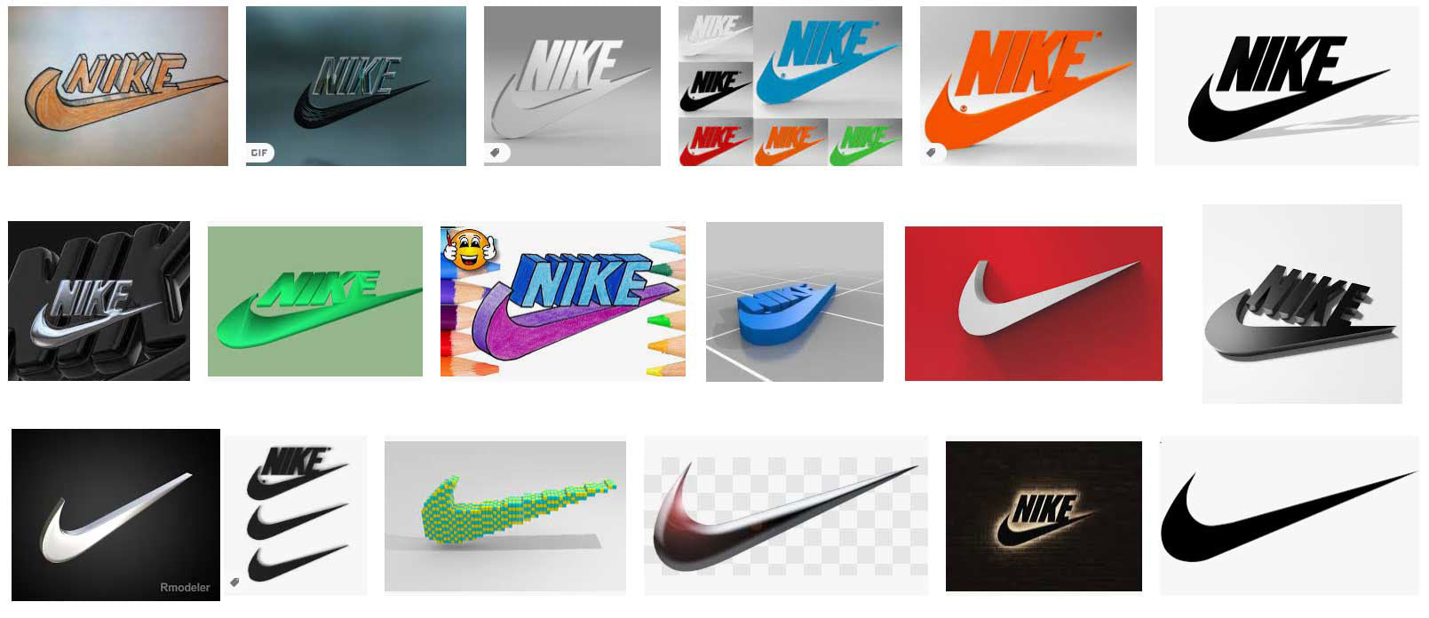 Creating 3D Nike Logo Pixellogo