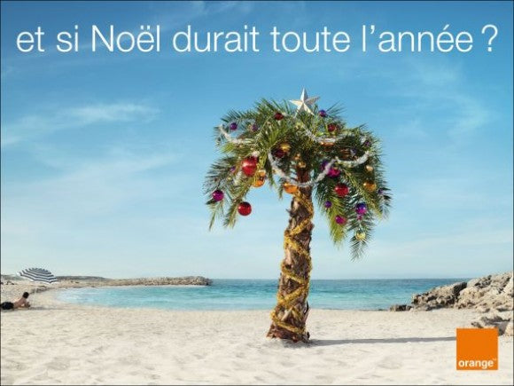 ORANGE NOEL Christmas ad 2