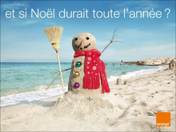 ORANGE NOEL Christmas ad