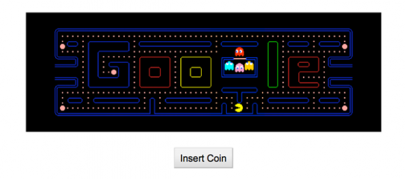 google doodle pacman