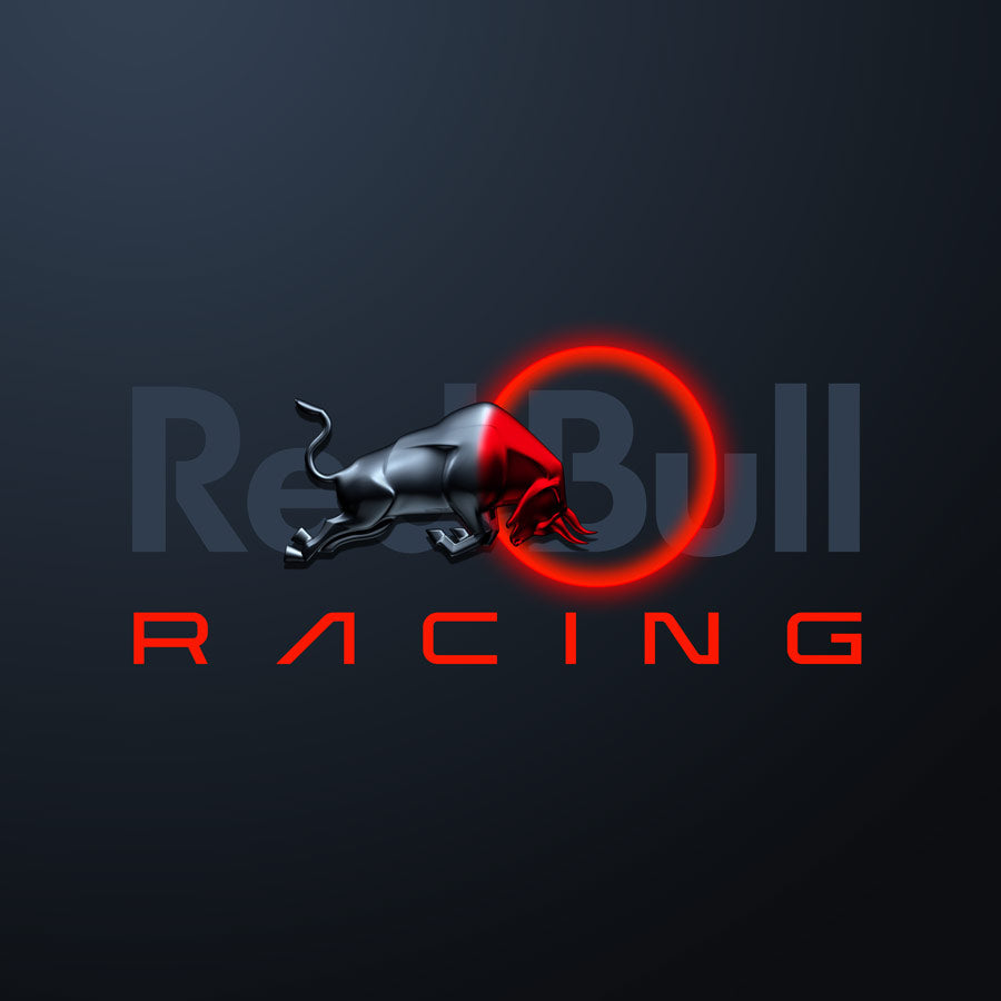 Red Bull Racing 3D logo - 3D Bull logo