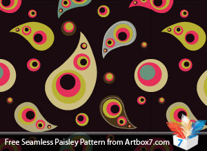 Seamless Vectors Paisley