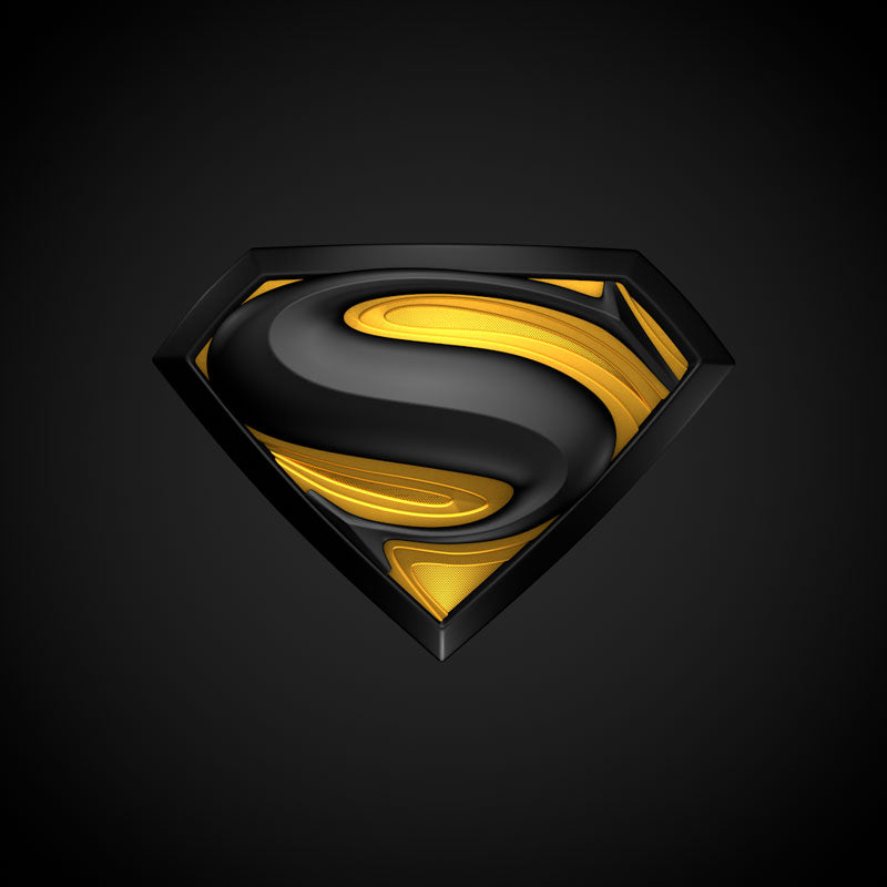 Superman Logo 3D