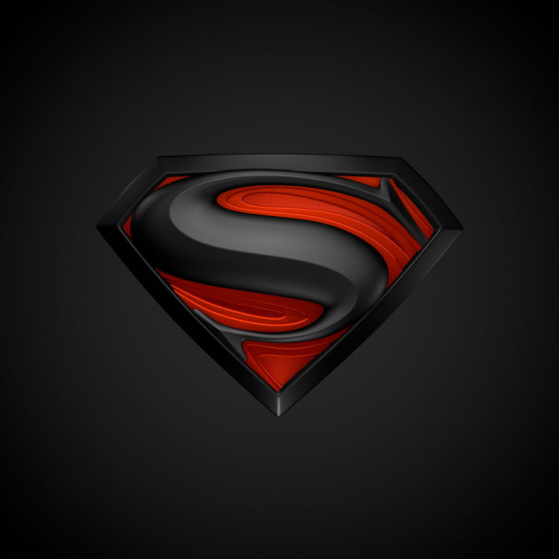 3D Superman logo by Pixellogo