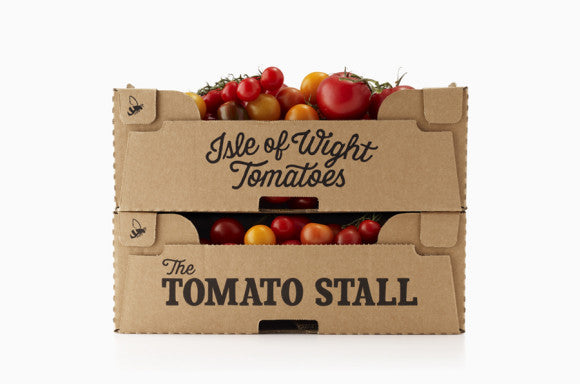 The Tomato Stall Crate Packaging