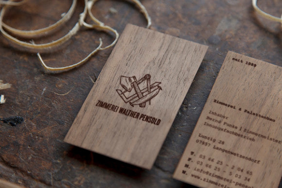 Zimmerei Walther Pensold: Logo, business cards, stationery and branding.