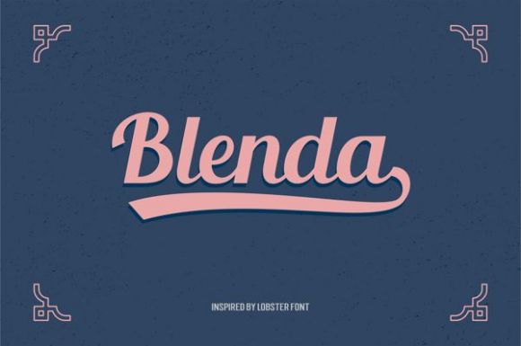 blenda free font download