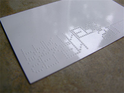 braille business-cards-design