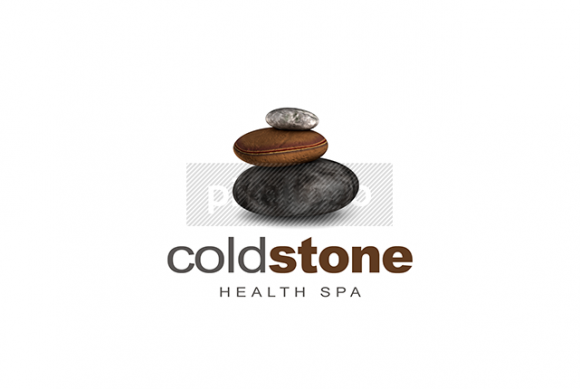 cold stone 3d logo