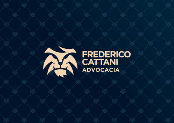 frederico cattani advocacia lion logo