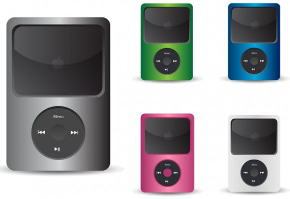 free-vector ipod icons