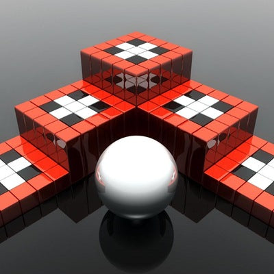iPad Wallpaper Cubes and Spheres