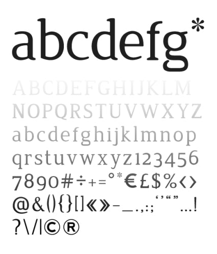 jura font