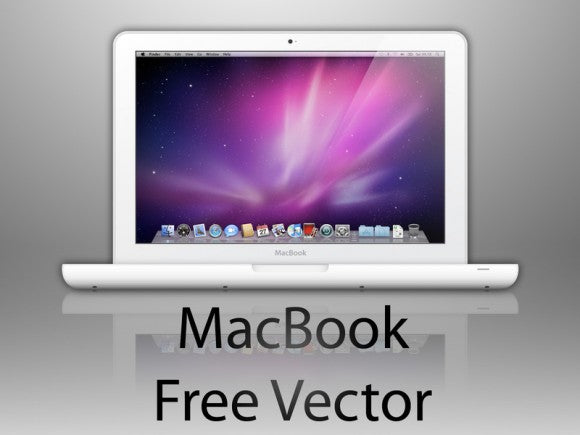 macbook free vector icon
