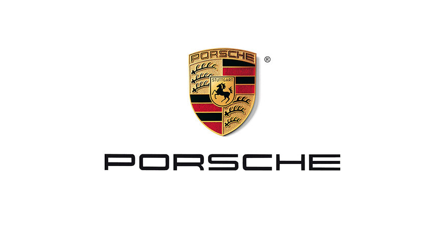 3d Porsche logo