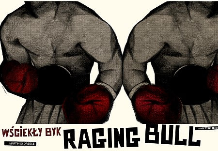 raging bull polish movie poster
