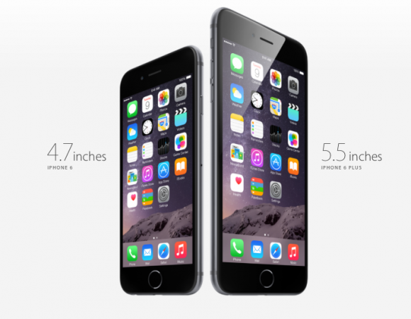 Size of iPhone 6 models