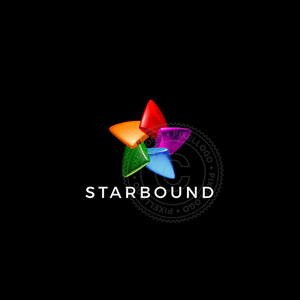 3d Color Star Logo 3d Printing Filament Reseller Logo Pixellogo