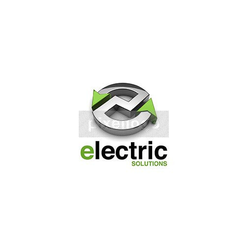 Creative Letter E 3d Logo With Arrows Pixellogo Com