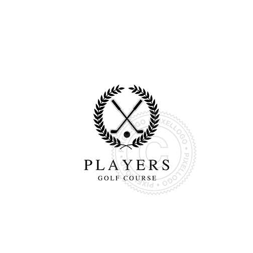 Golf Tournament Crest | Pixellogo